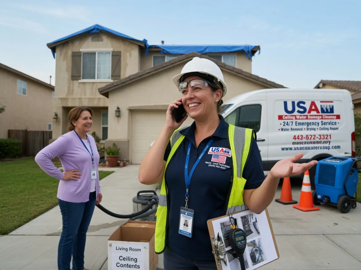 Ceiling Water Damage Restoration Hecker, IL FAQs
